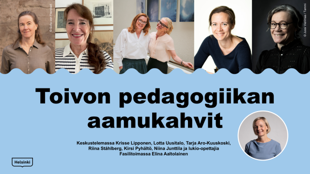 Toivon pedagogiikan aamukahvit: Vahvuuksien opettamisella toivoa