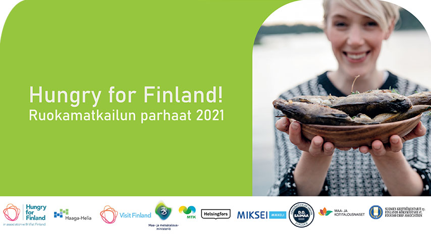 Hungry for Finland - Ruokamatkailukilpailun 2021 palkintojen jako