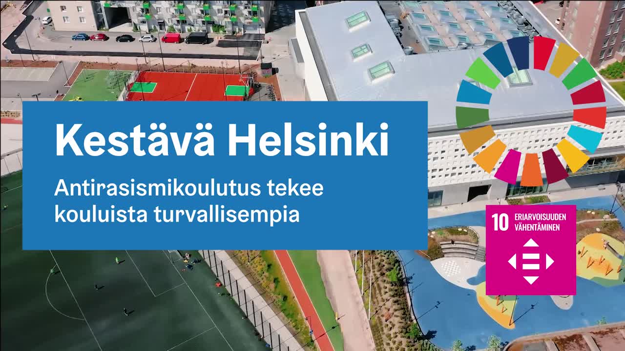 Kestävä Helsinki – Antirasismikoulutus tekee kouluista turvallisempia