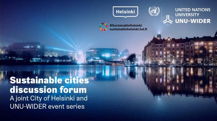 Sustainable Cities Discussion Forum 31.5.2022