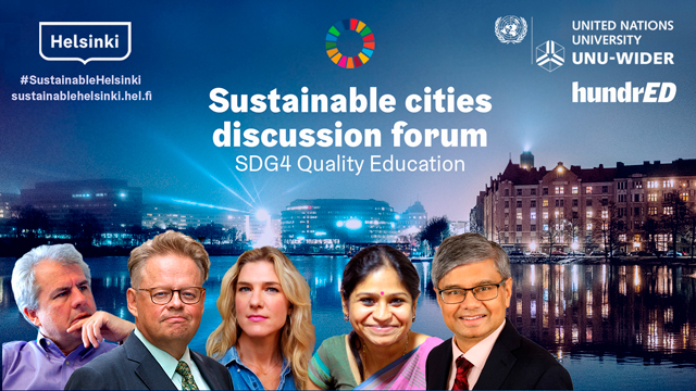 Sustainable Cities Discussion Forum 26.10.2022