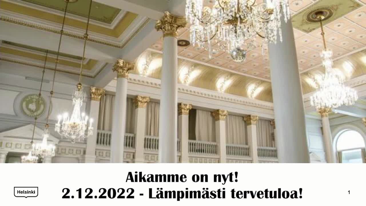 Aikamme on nyt! – Helsingin vammaisneuvosto 40 vuotta