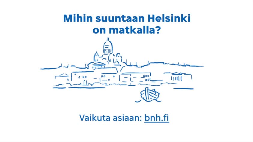 Mihin suuntaan Helsinki on matkalla?