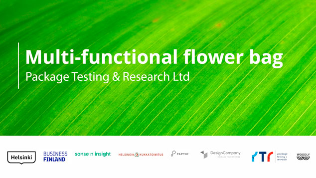 Package Testing & Research Multi-functional flower bag