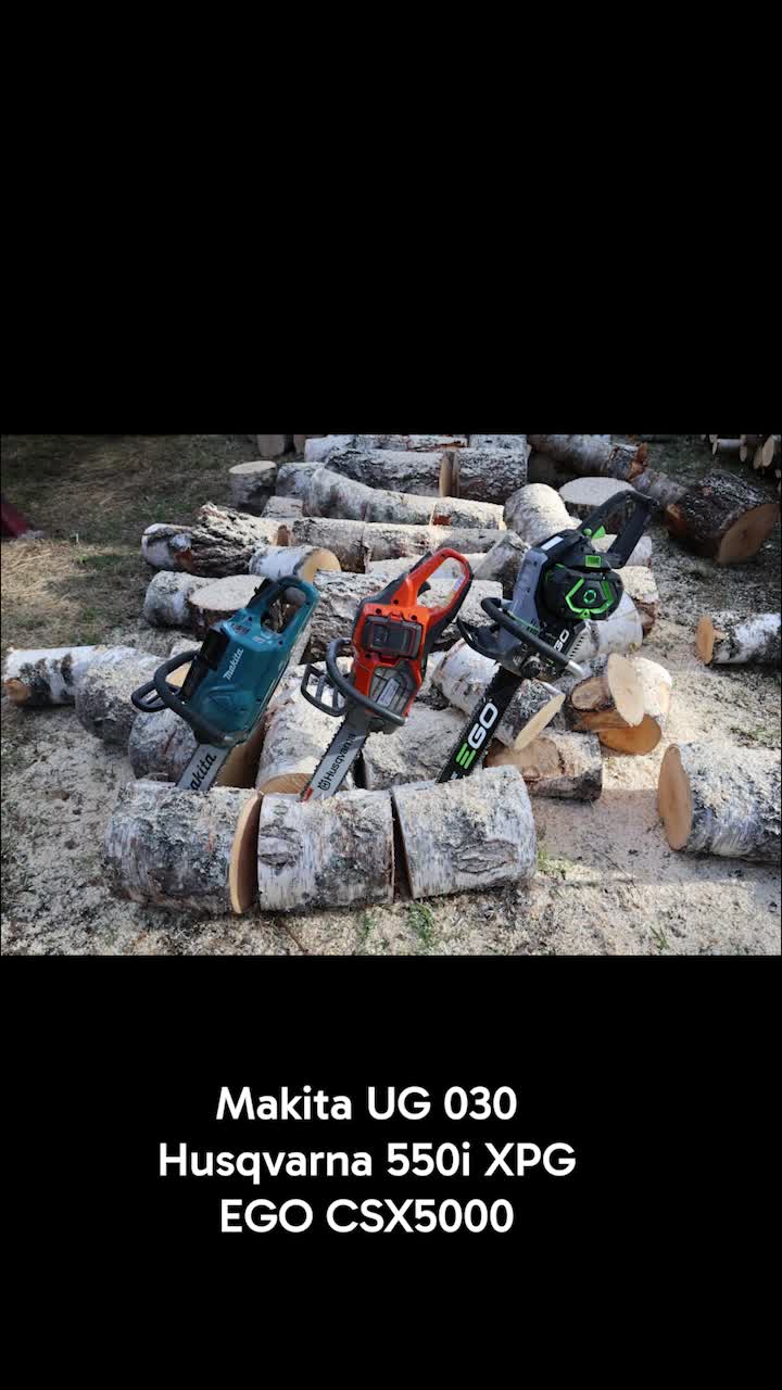 Husqvarnan, Makitan ja EGO.n uudet akkusahat Koneviestin kokeilussa
