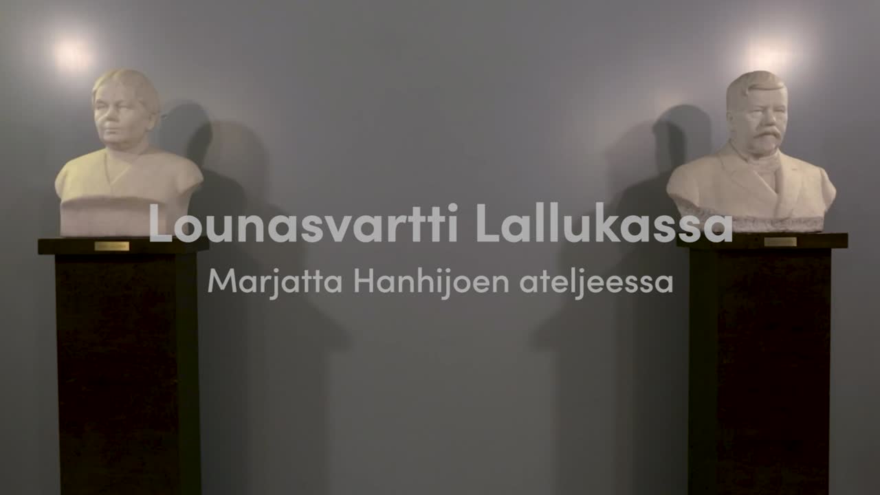 Lounasvartti Lallukassa - Marjatta Hanhijoen ateljeessa