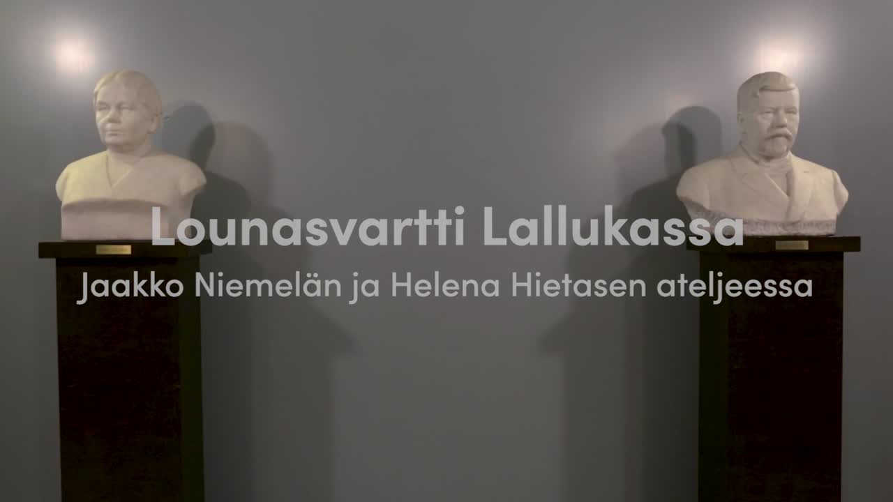 Lounasvartti Lallukassa -Jaakko Niemelä ja Helena Hietanen