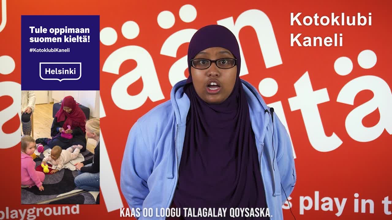 Kotoklubi Kanelin esittely - Somalinkieli